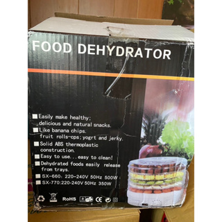 FOOD DEHYDRATOR乾果機食物烘干機蔬菜脫水機水果蔬菜寵物食品風干機小型家用 智能定時果乾機