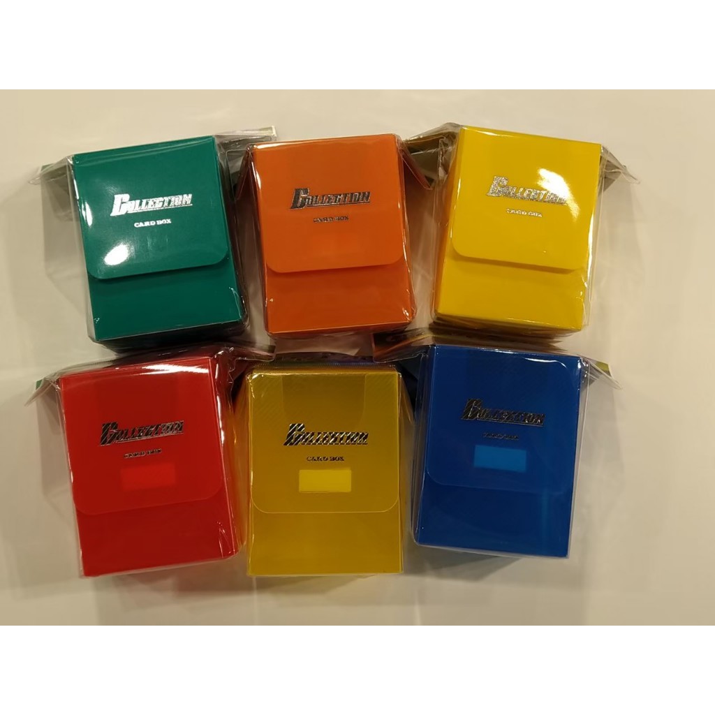 海賊王 WS 寶可夢 遊戲王 直式一般 卡盒 厚5.5公分 寬7.2公分 長9.7公分 白 黑 藍 綠 黃 紅 透明
