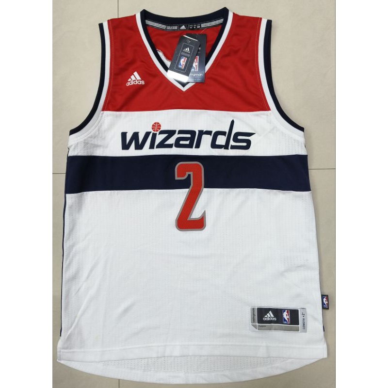 100%new John Wall Wizards #2 SW NBA Adidas M