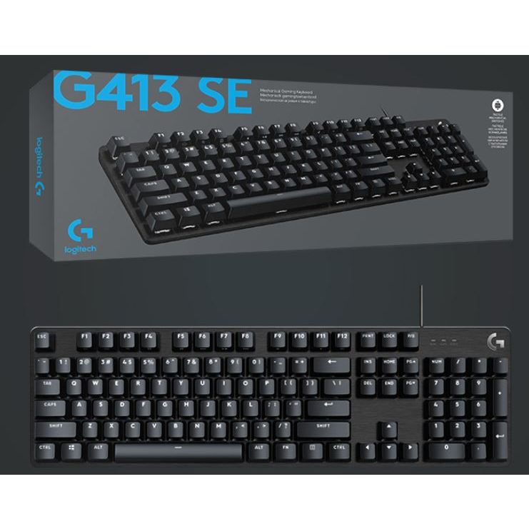 全新 Logitech羅技 G413 SE 機械式遊戲鍵盤(白色背光)