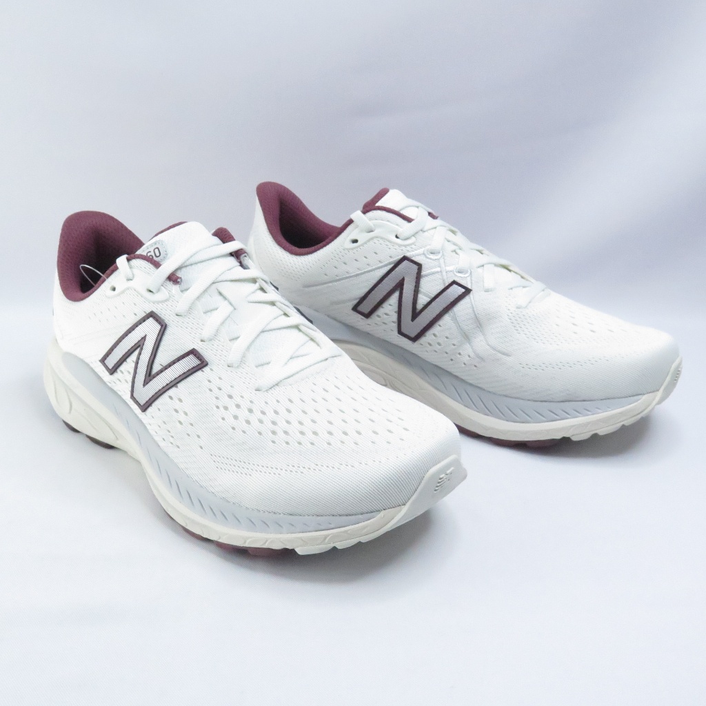 New Balance M86013S 男慢跑鞋 Fresh Foam X 860 4E楦 鹽白酒紅