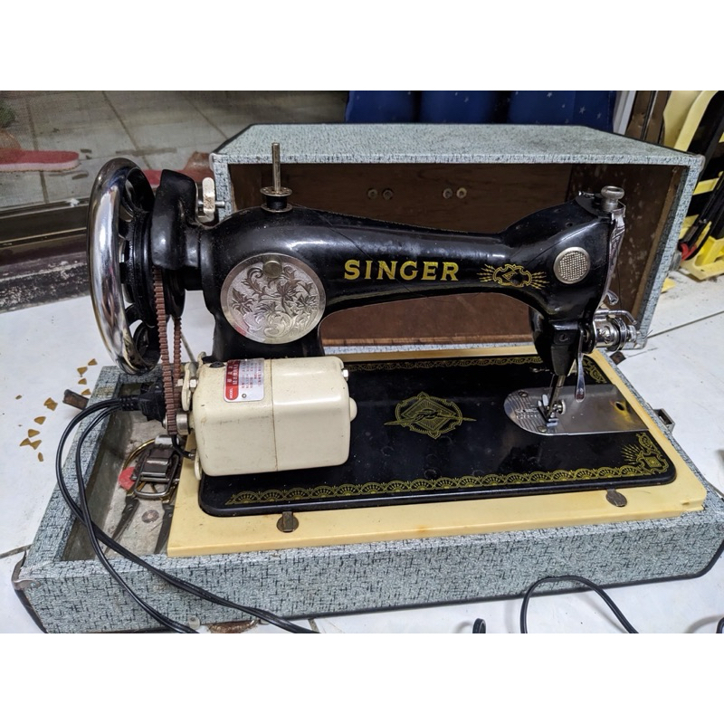 勝家 SINGER 169N型 黑頭車 裁縫機古董