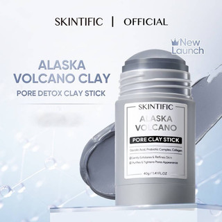 SKINTIFIC MUGWORT & ALASKA VOLCANO CLAY MASK
