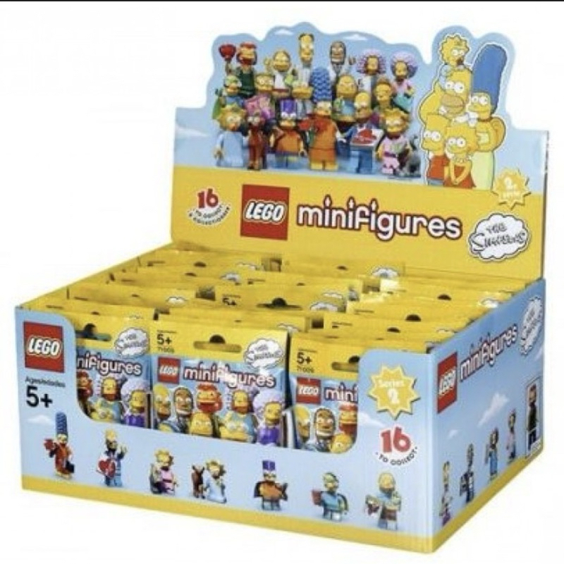 LEGO 樂高 71009  辛普森 第2代人偶包 1箱60包入