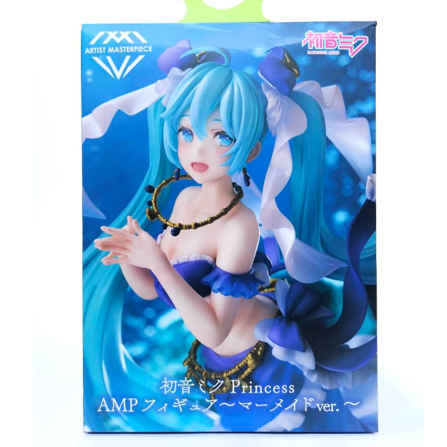 🔥鹿本🔥全新 現貨 日版 景品 TAITO 初音未來 初音 Princess AMP 美人魚ver. 公仔 模型