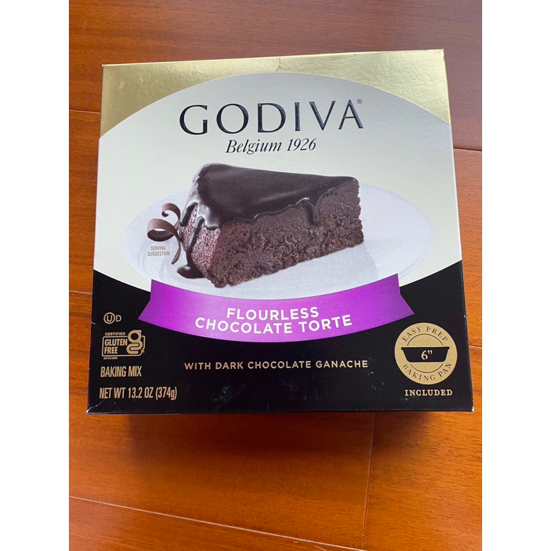 Godiva巧克力 蛋糕粉 材料包GODIVA Flourless Chocolate Torte 自己動手做蛋糕