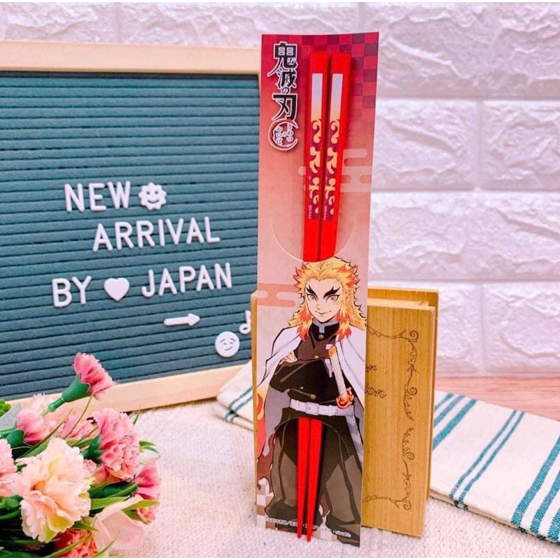 《凱凱卡片專賣店》鬼滅之刃 日本製天然木筷 現貨