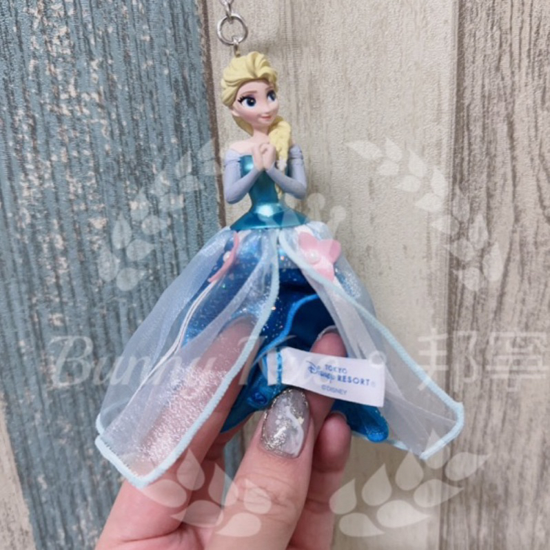 現貨＊東京迪士尼樂園＊限定冰雪奇緣，Elsa公主吊飾＊聖誕樹吊飾書包吊飾