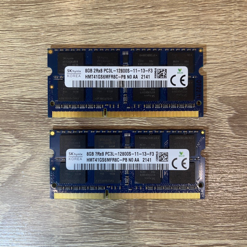 SK海力士 8GB DDR3L 1600 筆記型記憶體