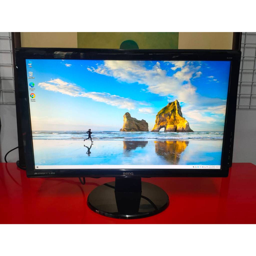 葛媽電腦 BenQ 22吋LED螢幕 VGA/DVI 型號:GL2250-T 保三個月