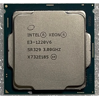 INTEL XEON E3-1220 V6 SR329 3.00GHZ 8MB 1151 腳位