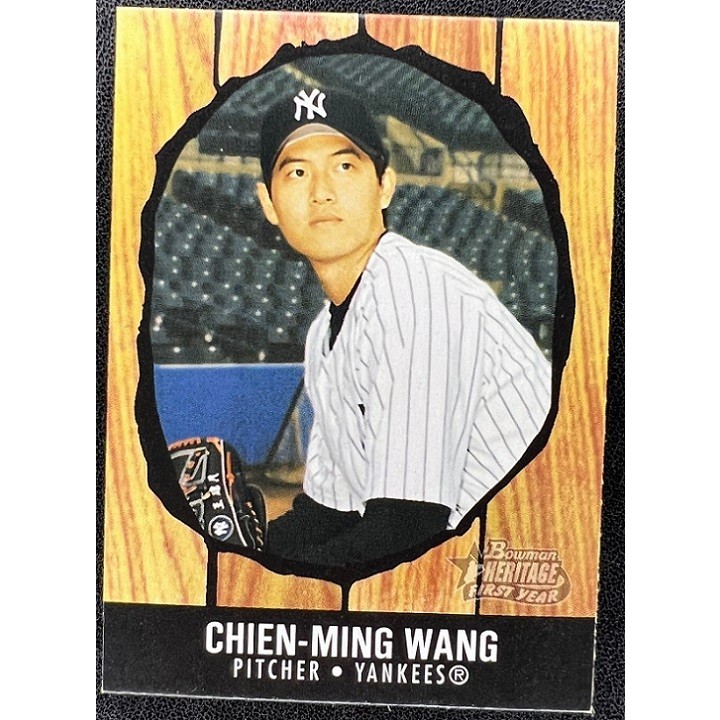 MLB 球員卡 王建民 2003 Bowman Heritage RC 新人卡