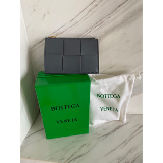 ✨全新✨BOTTEGA VENETA 質感灰色卡夾零錢包