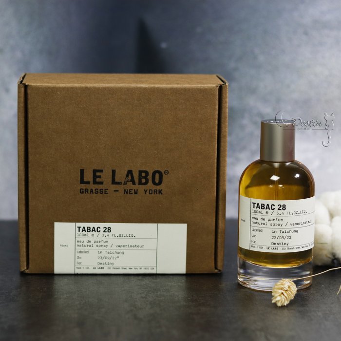 Le Labo 城市系列 TABAC 28 邁阿密 28 菸草 中性淡香精 1.5mL 體驗試管