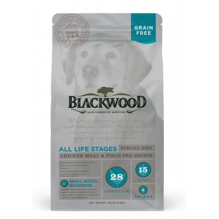 BLACKWOOD 柏萊富 犬糧 2.2kg-13.6kg 無穀全齡 低敏純淨配方(雞肉+豌豆) ♡犬貓大集合♥️