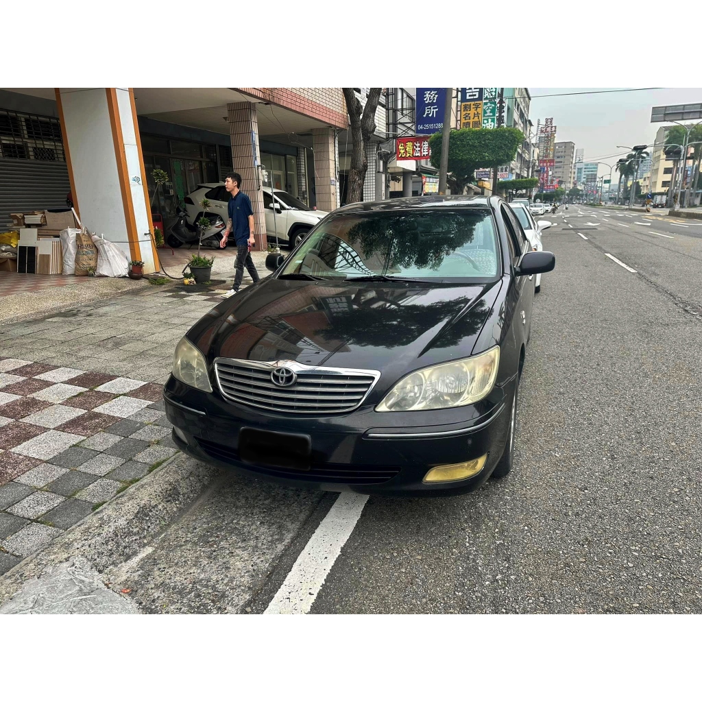 (081) 2004 Toyota Camry 2.0E 代步車 中古車 買菜載小孩 冷氣超涼 老車專案