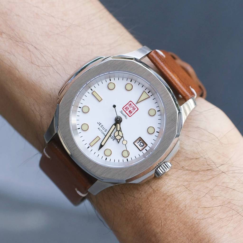 【倏忽計時】「篆刻」客製機械錶 客製文字 機械錶 潛水錶 情侶 手工機械錶 nh35 類seiko mod nh36