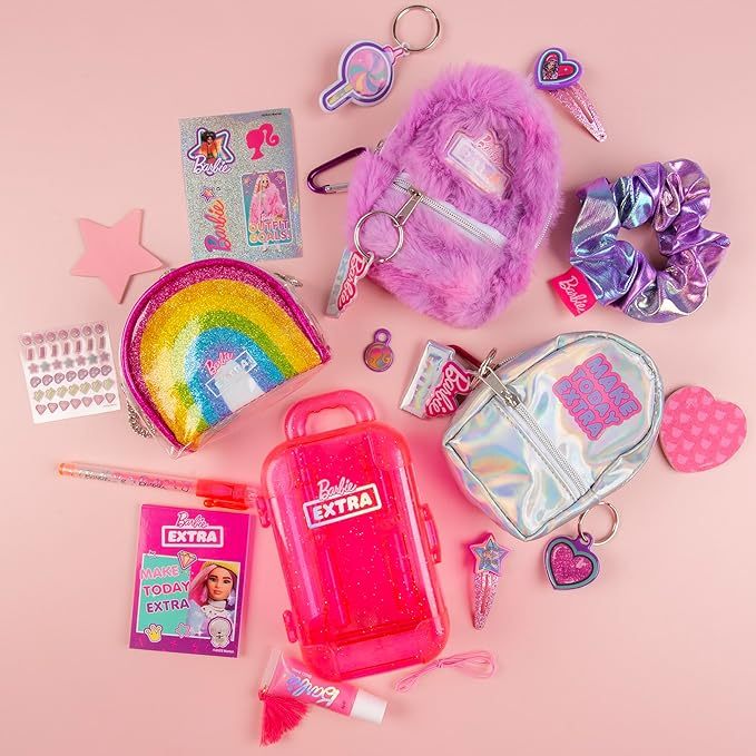 預購❤️正貨❤️英國專櫃 芭比Barbie 女童  兒童 小包包 髮夾 鑰匙圈 化妝包 小禮盒