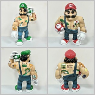 清倉【Mario】超級瑪麗歐 GK 肌肉 路易吉 馬裡奧 小蘑菇 模型 盒裝 30cm