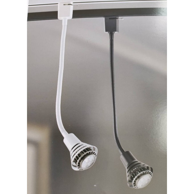 LED蛇管軌道燈LED 6W MR16軌道蛇燈 軟管燈 黑/白殼可調角度(保固一年 )