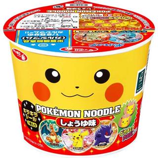 日本 Pokemon 寶可夢泡麵 皮卡丘泡麵 海鮮 醬油 日本 寶可夢 Pokemon 皮卡丘 伊布 神奇寶貝 杯麵