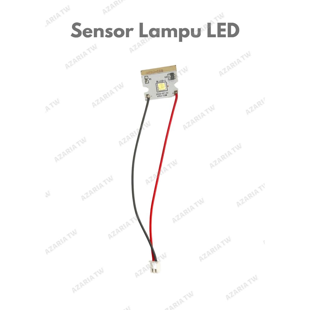 AZARIA Sensor Lampu LED Sepeda Sayur LED Lamp 極酷 大燈燈板