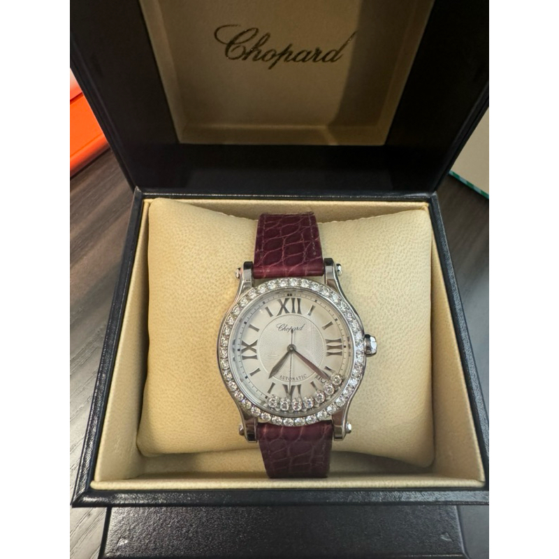 Chopard 蕭邦 HAPPY SPORT 36 MM 自動上鍊鑽錶