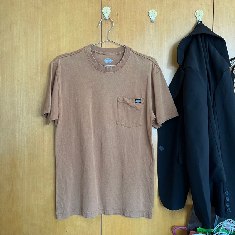 Dickies重磅短袖咖色素色T-shirt