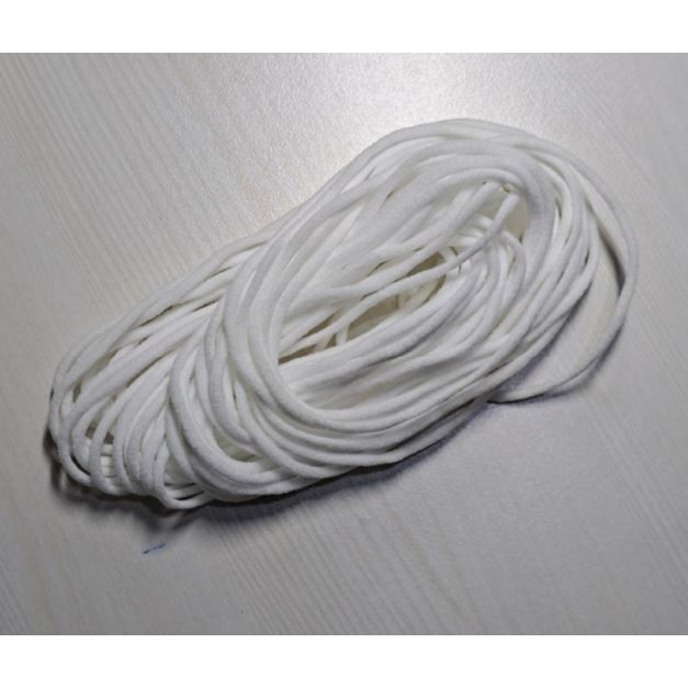 白色 彈性繩 2mm鬆緊帶 可做口罩 手作