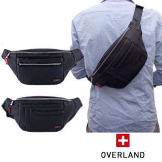 OVERLAND 防潑水尼龍 斜揹包 腰包 胸包 單肩包