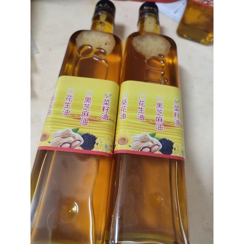 台灣冷壓搾 菜籽油500c c×3 750元包郵