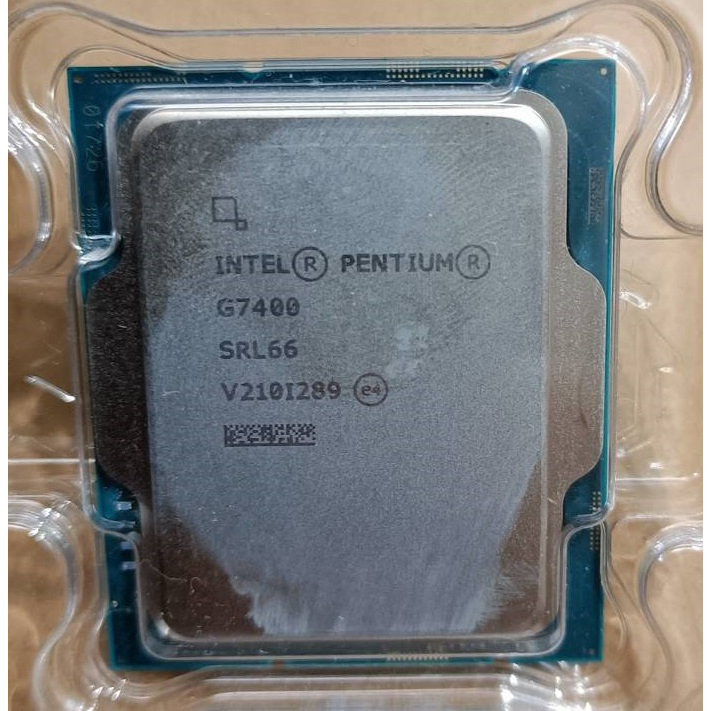 INTEL Pentium GOLD G7400處理器含內顯/含風扇/CPU另有i3 12100 i5 12600K