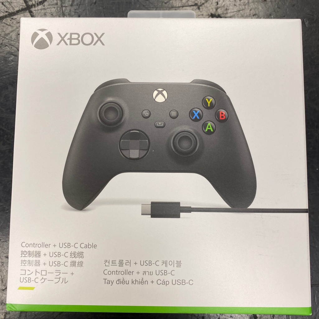 【全新】Xbox 無線控制器（磨砂黑）+ USB-C 纜線