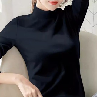 漫步衣 秋冬保暖雙面德絨立領長袖／德絨磨毛女無痕背心(M-4XL) 1501 衛生衣 機能衣 發熱衣 保暖衣 美姿婷