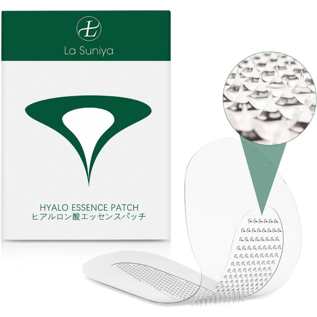 日本🇯🇵代買 LA SUNIYA HYALO ESSENCE PATCH 玻尿酸精華微針眼膜 膠原蛋白 胎盤素