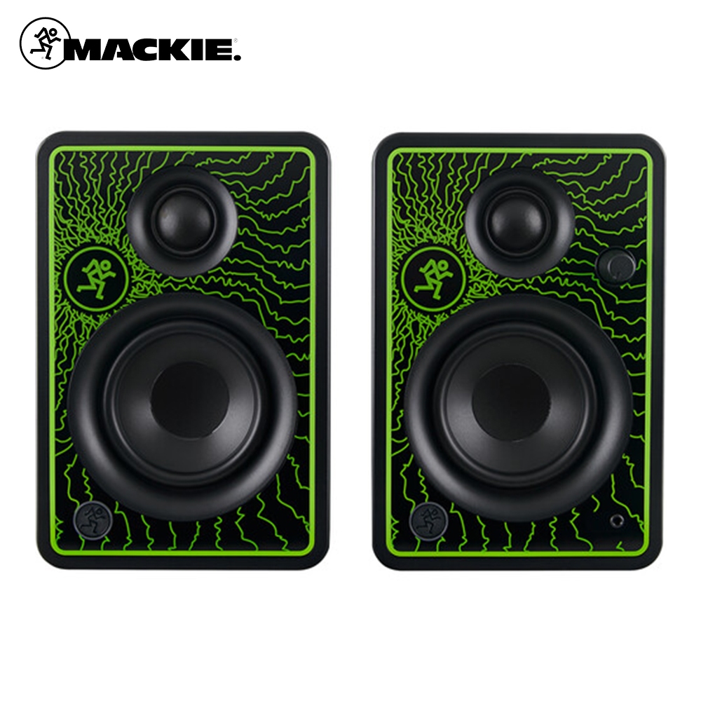 【Mackie】CR3-X 3吋監聽喇叭 限量閃電綠｜穎凱公司貨 2年保固