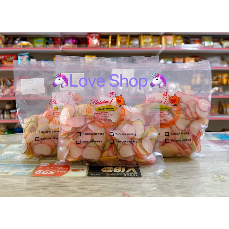 🦄Love Shop🦄Kerupuk Bawang蒜味樹薯生脆片