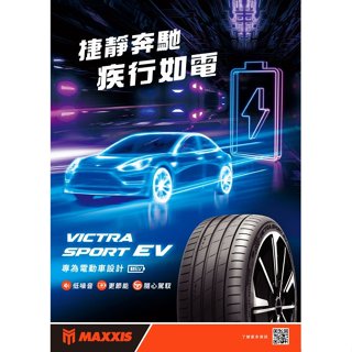 【廣明輪胎】瑪吉斯 MAXXIS VSEV 255/45-19 電動車 海綿靜音胎 特斯拉 Model Y