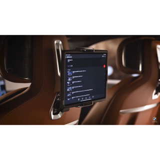 (B&M精品）BENZ賓士,路虎,BMW iX i7原廠iPad平板通用支架 ipad架 德國原廠通用支架含基座全車系用