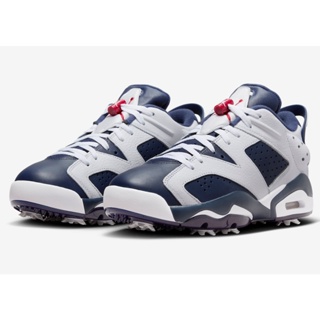 【EAT-SHOE】AIR JORDAN 6 LOW GOLF 藍白 高爾夫鞋 男鞋 DV1376-101