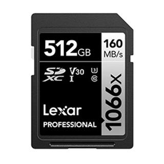 Lexar 雷克沙 Professional 1066x SDXC UHS-I 512G記憶卡