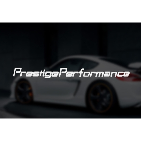 🌙【積木町】通用車貼 Prestige Performance 側裙貼 前檔貼 後擋貼 汽車改裝貼 (台灣現貨)