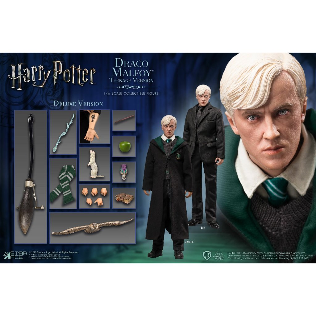 STAR ACE TOYS SA0082 哈利波特 混血王子的背叛 跩哥 馬份 Malfoy 非 SA0017