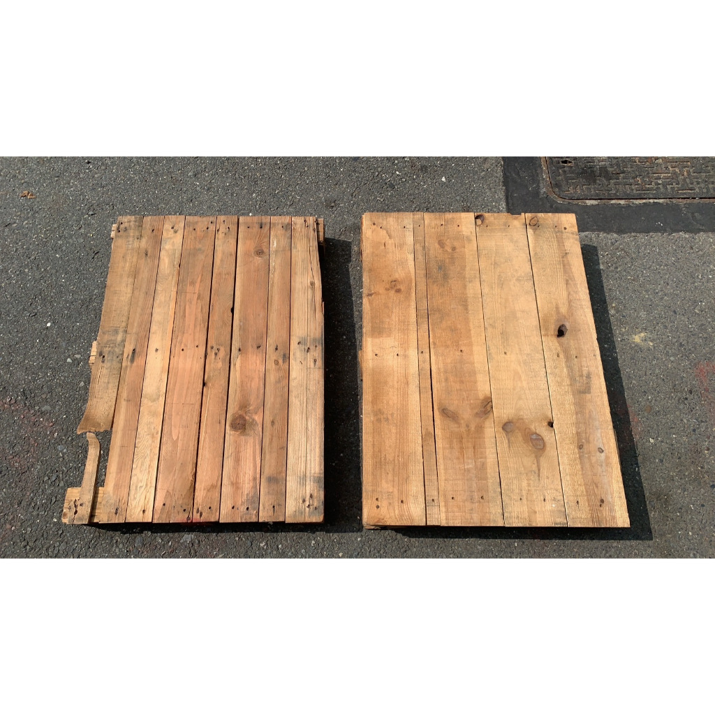 『二手品免運』A9 木棧板*2片 90*65cm 小棧板 紙箱木棧板 裝潢 造景 園藝 木地板 工業風