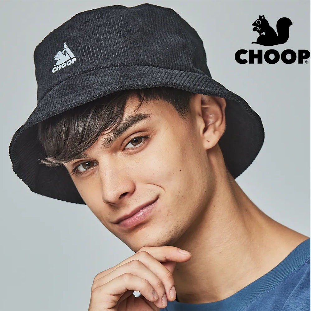 CHOOP小松鼠-燈芯絨漁夫帽 男帽 女帽 遮陽 保證正品 AAstore