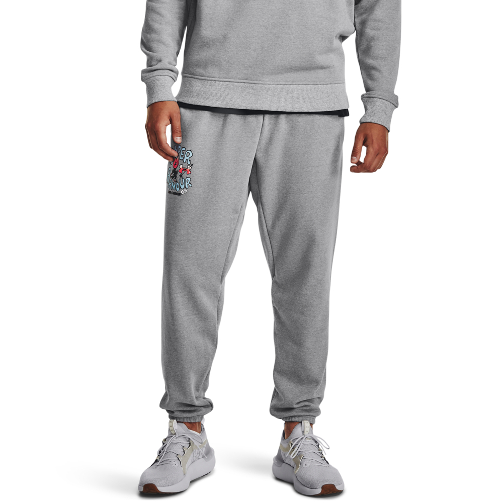 【UNDER ARMOUR】男 HW Terry Rose Joggers長褲 1379691-011