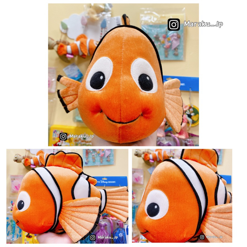 絕版品🇯🇵日本迪士尼樂園限定 海底總動員 小丑魚 尼莫 多莉 娃娃 [小悅虎日貨🐯］