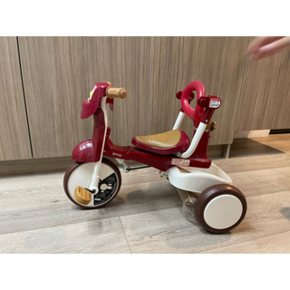 日本iimo 兒童三輪車/ 紅色基礎款