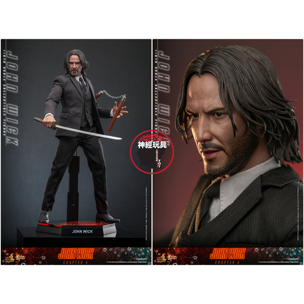 【神經玩具】預購 HOT TOYS MMS729 捍衛任務4 1/6 約翰 維克 可動 John Wick 基努李維