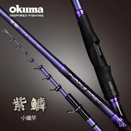 底價出貨 OKUMA  PURPLE MAGIC 紫鱗 小繼竿 釣竿 路亞竿  路亞 磯釣 海釣 釣魚 筏釣